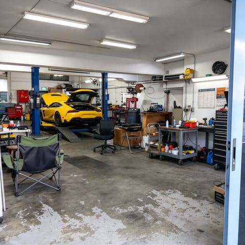 Factory workshop B2 industrial space